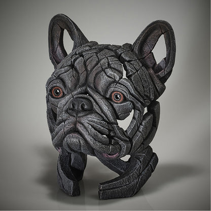 French Bulldog Bust - Blue from Edge Sculpture by Matt Buckley