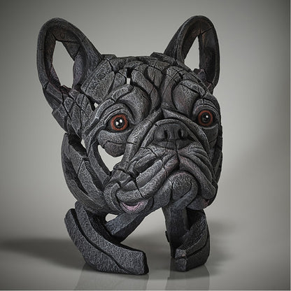 French Bulldog Bust - Blue from Edge Sculpture by Matt Buckley
