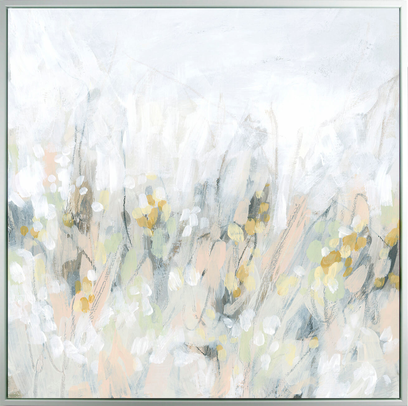 Fresco Meadow I framed print by June Erica Vess