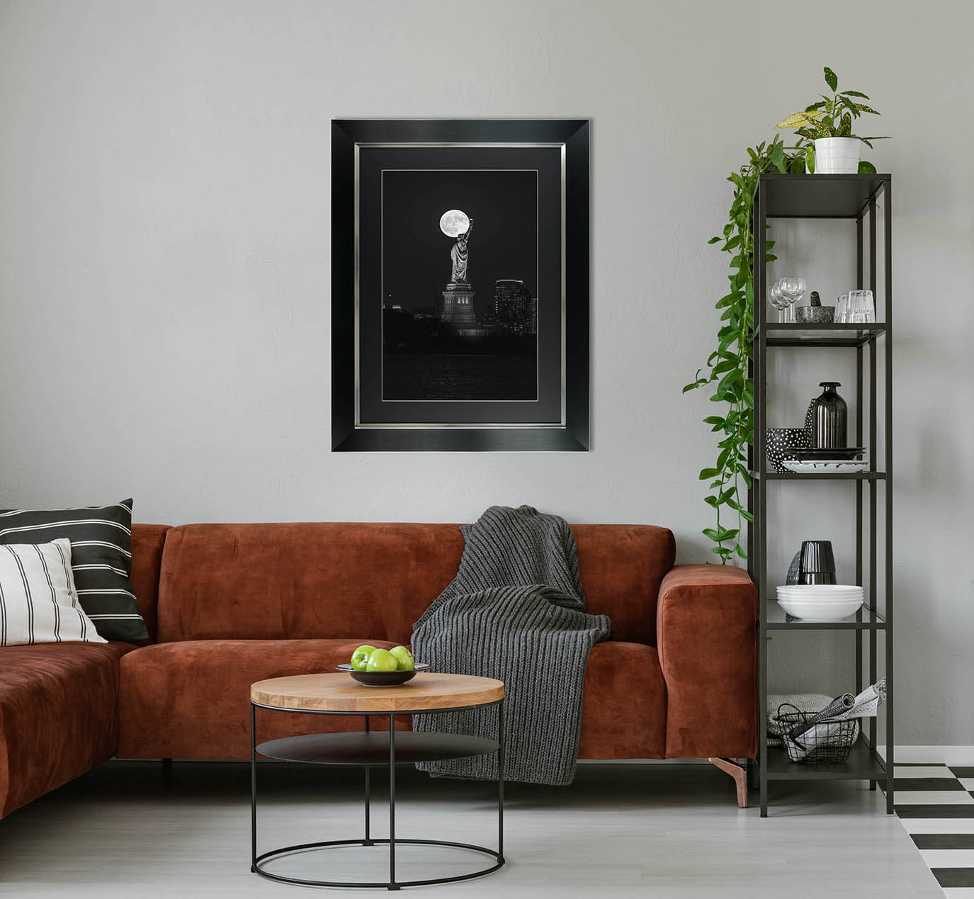 Full Moon New York framed print by Getty