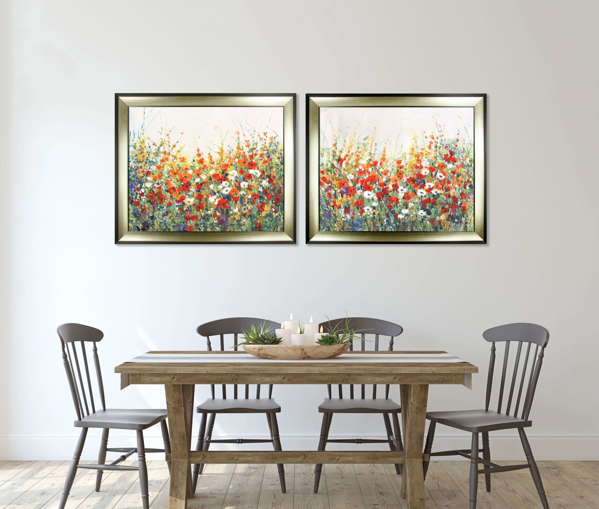 Garden in Bloom II framed print by Tim O'Toole
