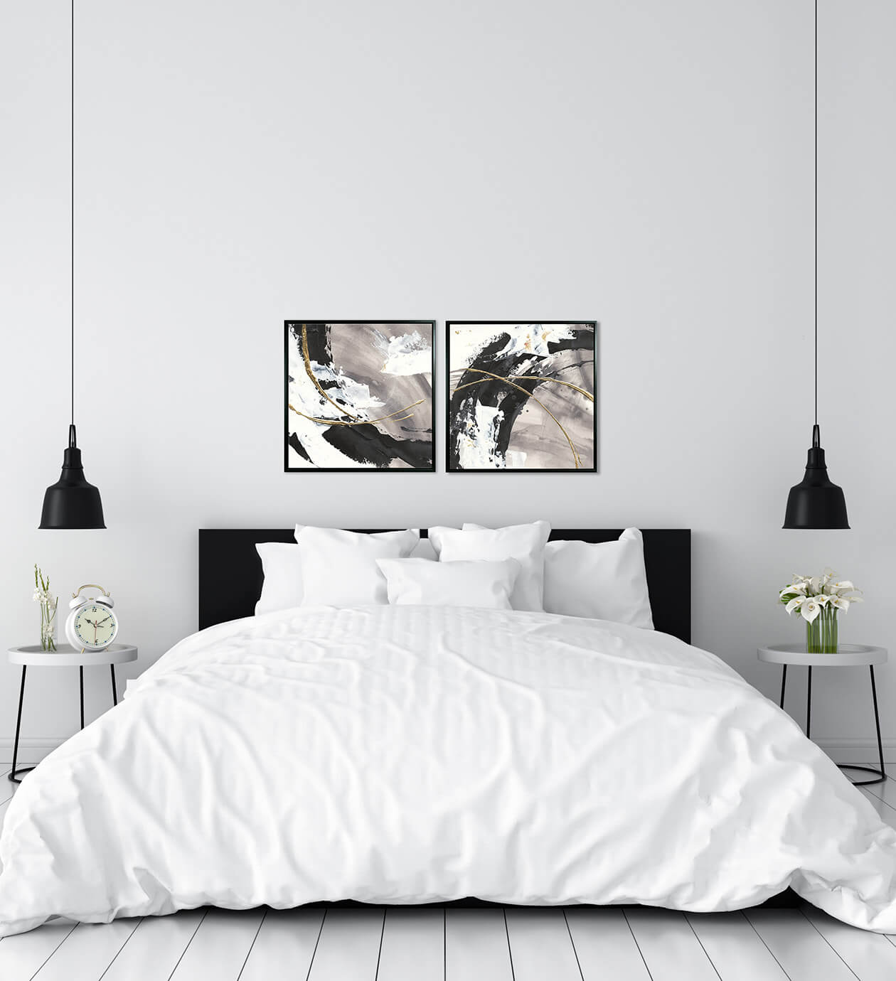 Gilded Arcs I framed print by Chris Paschke
