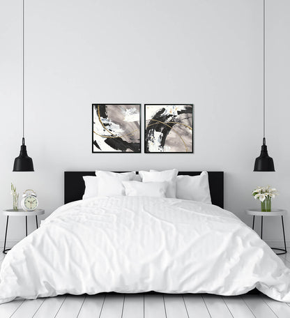 Gilded Arcs I framed print by Chris Paschke