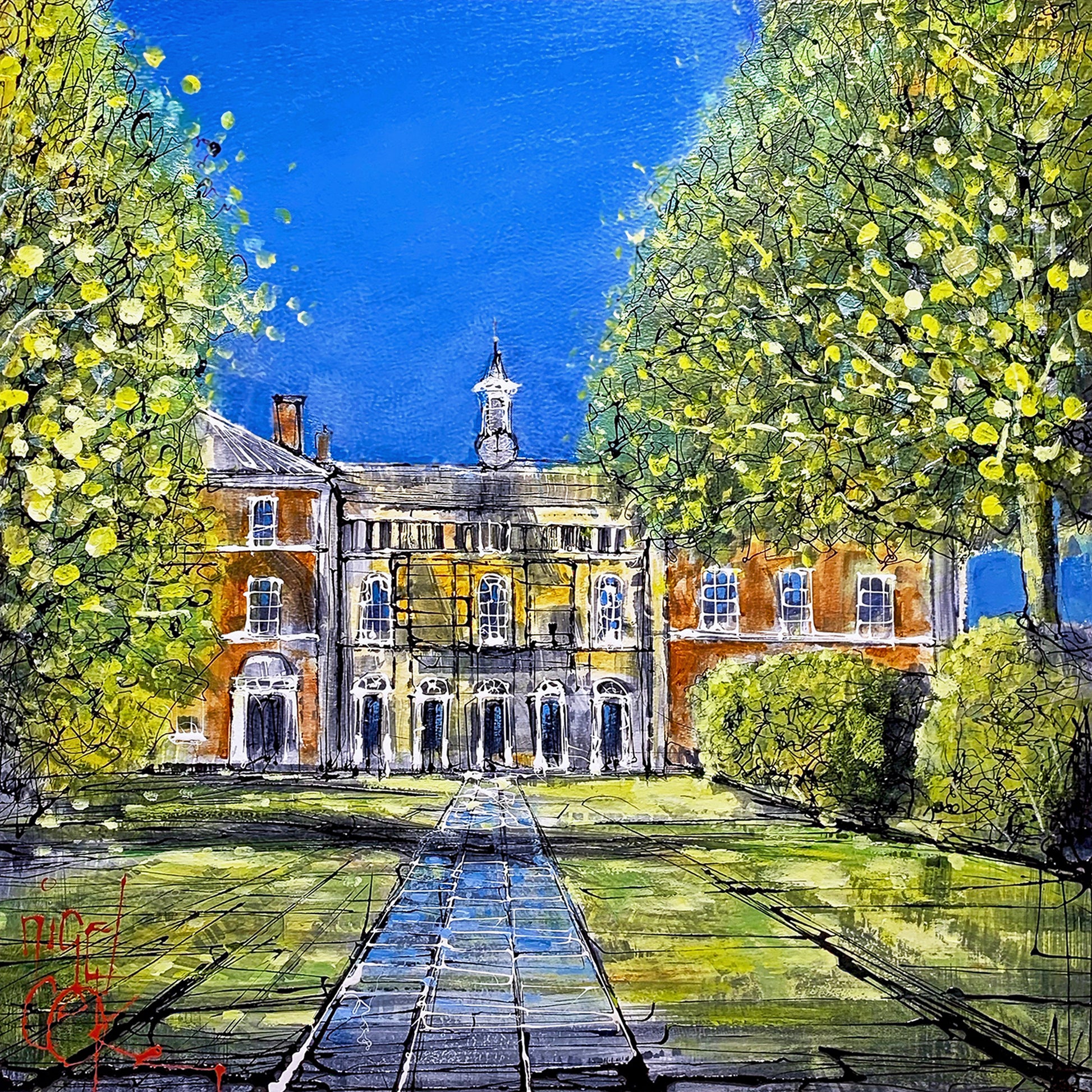 Haberdashers Adams by Nigel Cooke