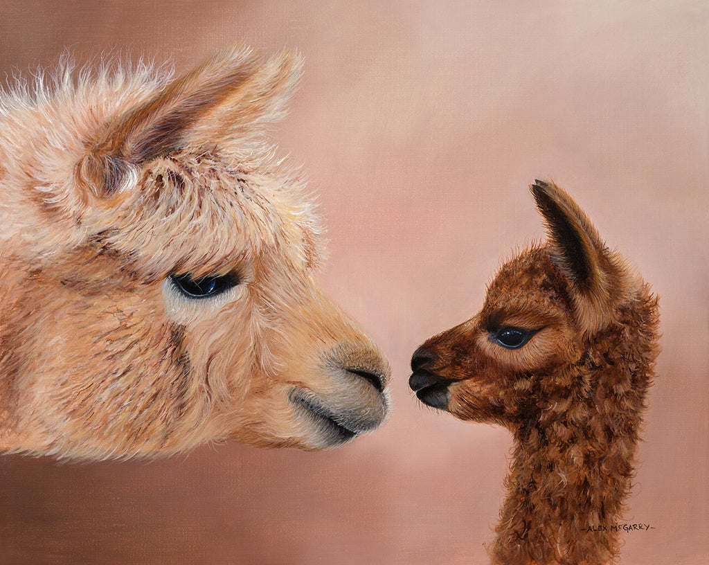 Hello Mum limited edition print by Alex McGarry