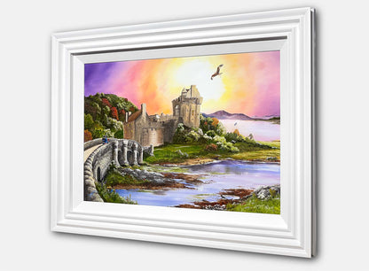 Castle View original painting by Caroline Deighton