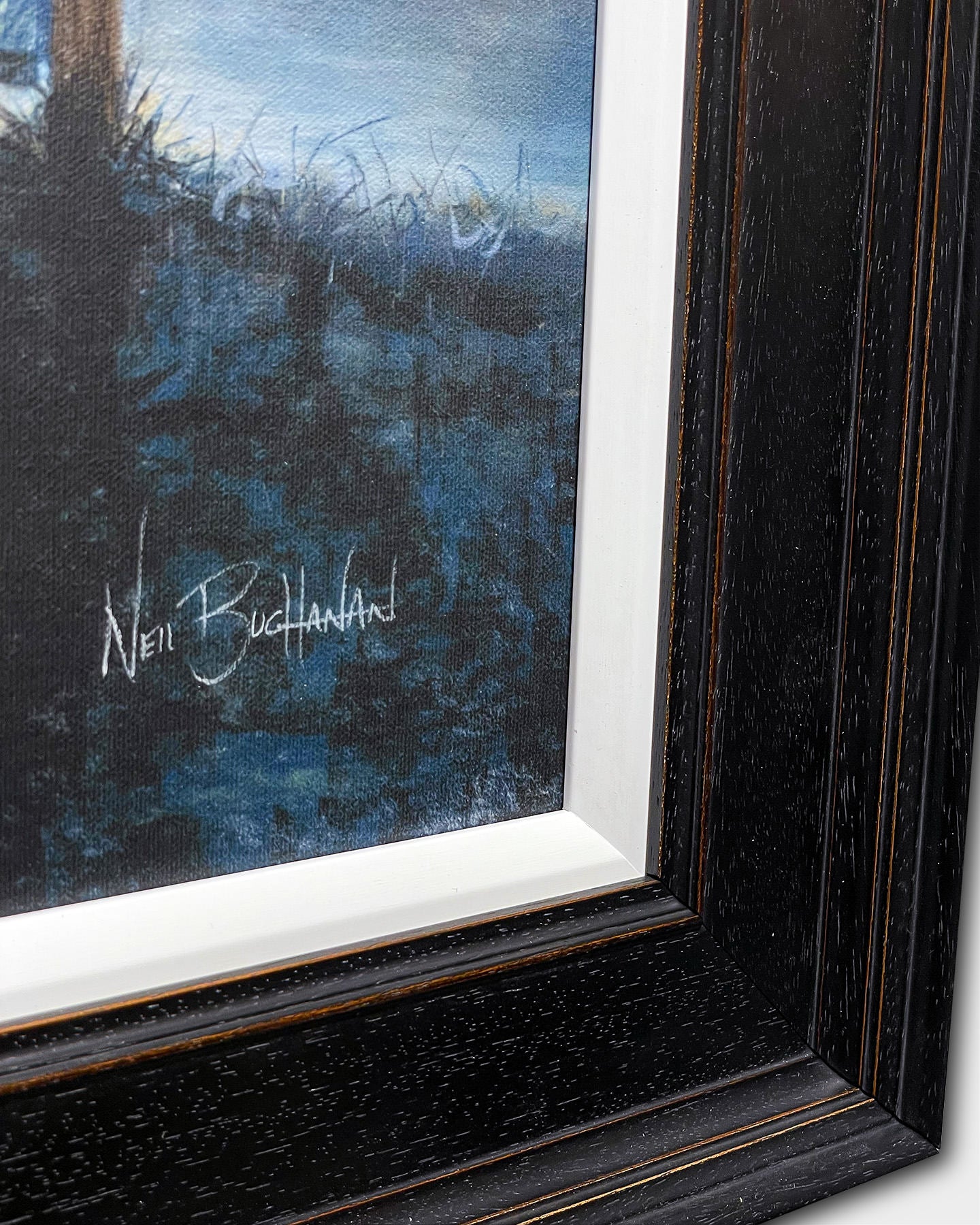 By The Light Of The Silvery Moon framed print by Neil Buchanan