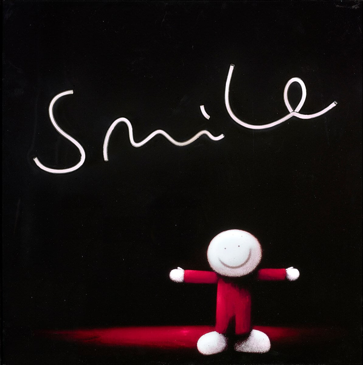 Keep Smiling limited edition framed print by Doug Hyde
