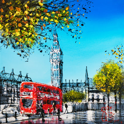 London Bus 2 by Nigel Cooke
