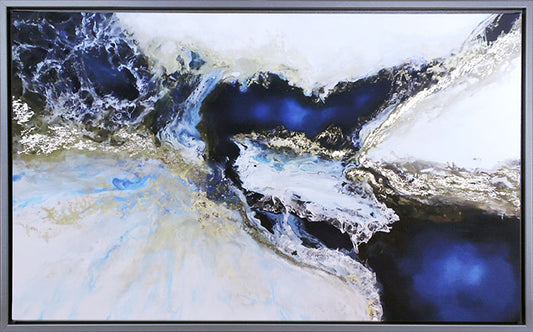 Los Mares framed print by Leticia Herrera