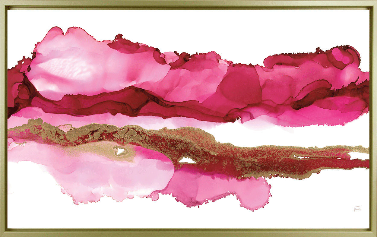 Magenta Ink framed print by Chris Paschke