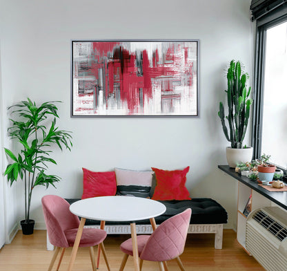 Magenta Textures framed print by Camelot