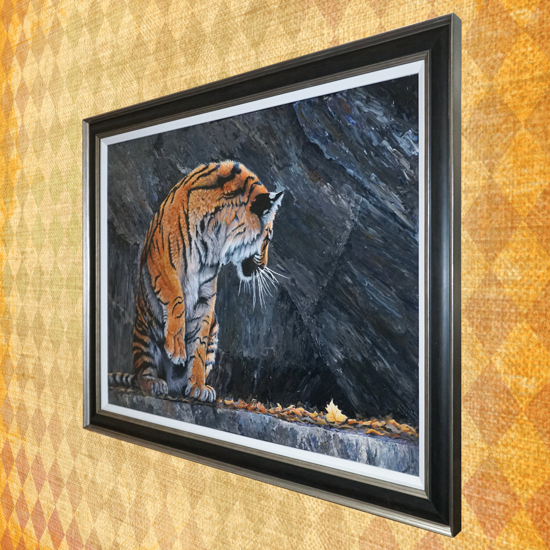 Mesmerized original painting perspective by Sue Payton