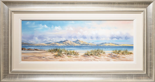 Mountain View Original Painting by Allan Morgan