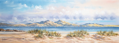 Mountain View Original Painting by Allan Morgan