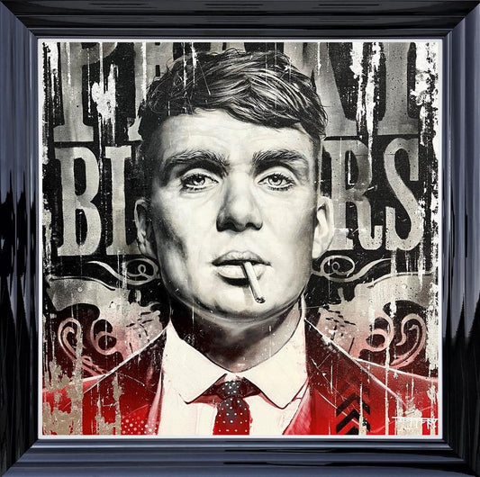 Mr Shelby limited edition canvas print by Ben Jeffery