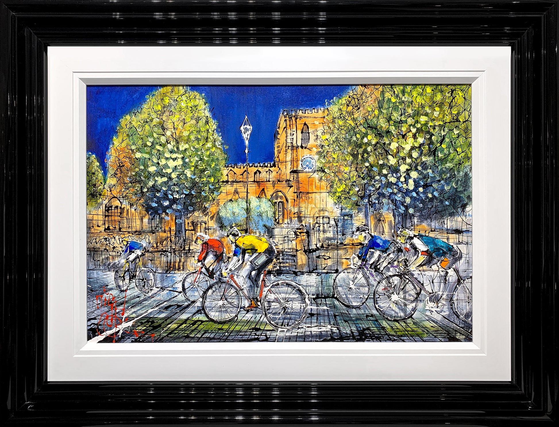 Newport Nocturne Original Painting by Nigel Cooke