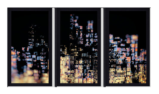 Night Life Trio framed prints by Norm Stelfox