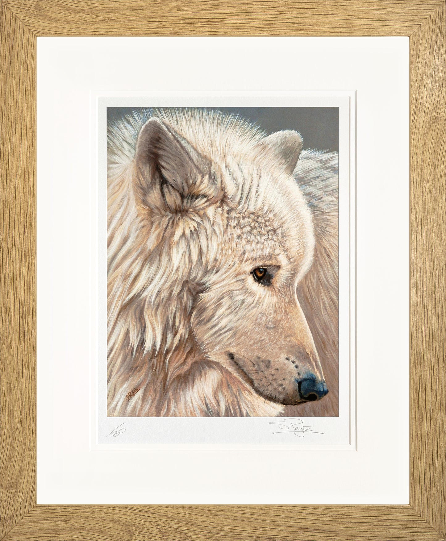 Spirit of the North Limited Edition Print by Sue Payton Framed Oak