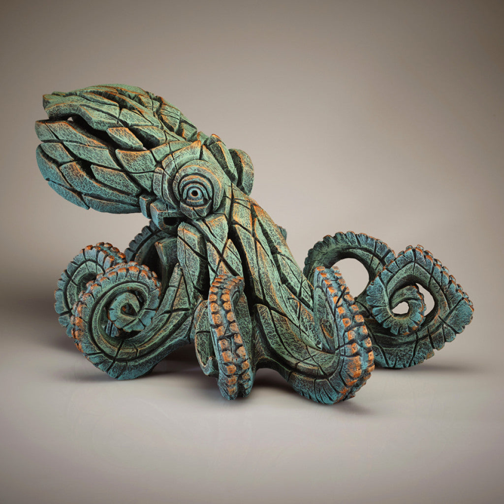Octopus - Verdigris from Edge Sculpture by Matt Buckley