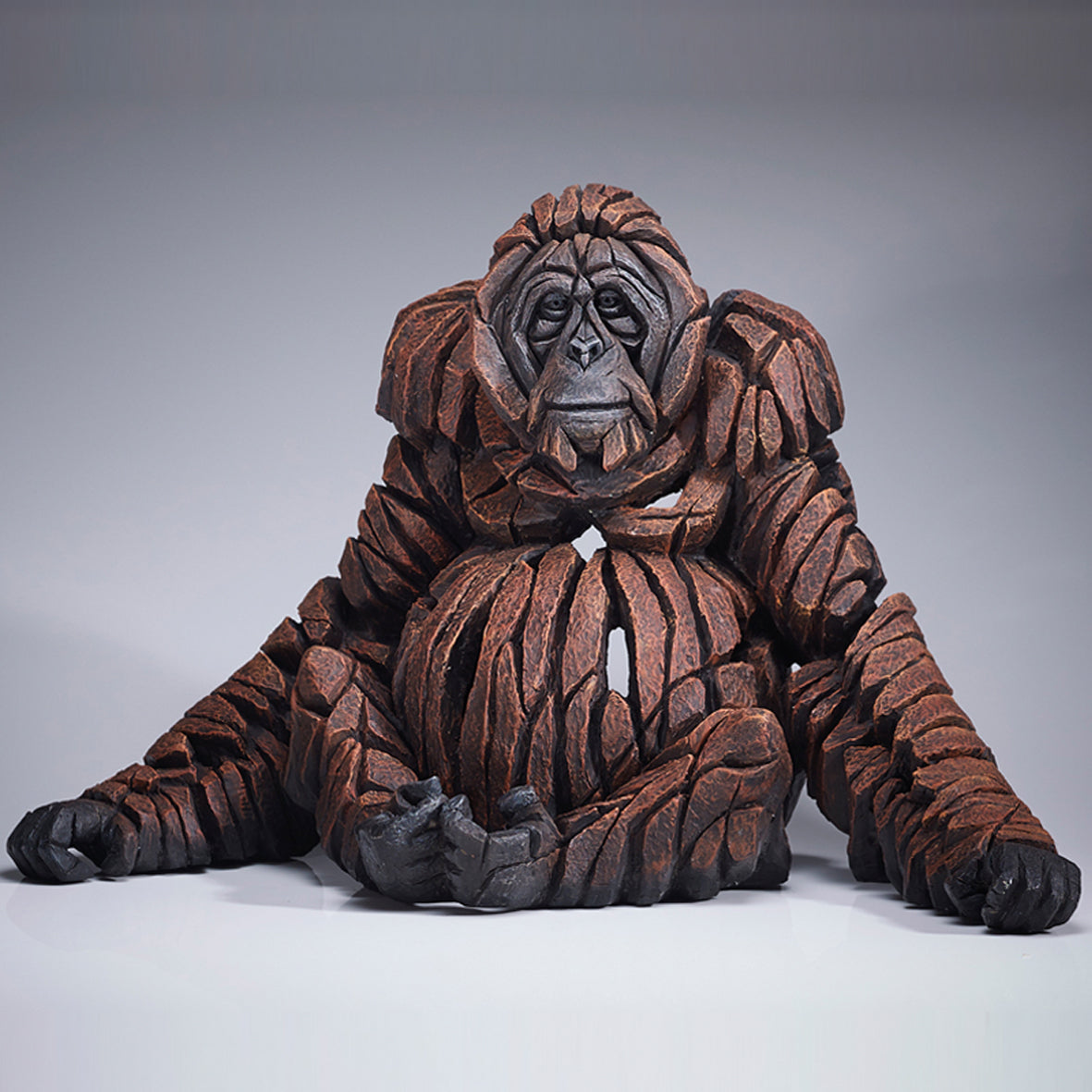 Orangutan by Edge Sculpture