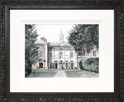 Adams II Limited Edition Print by Sue Payton Framed Ornate Black