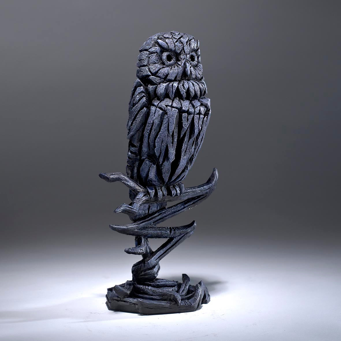 Owl Midnight Blue by Edge Sculpture