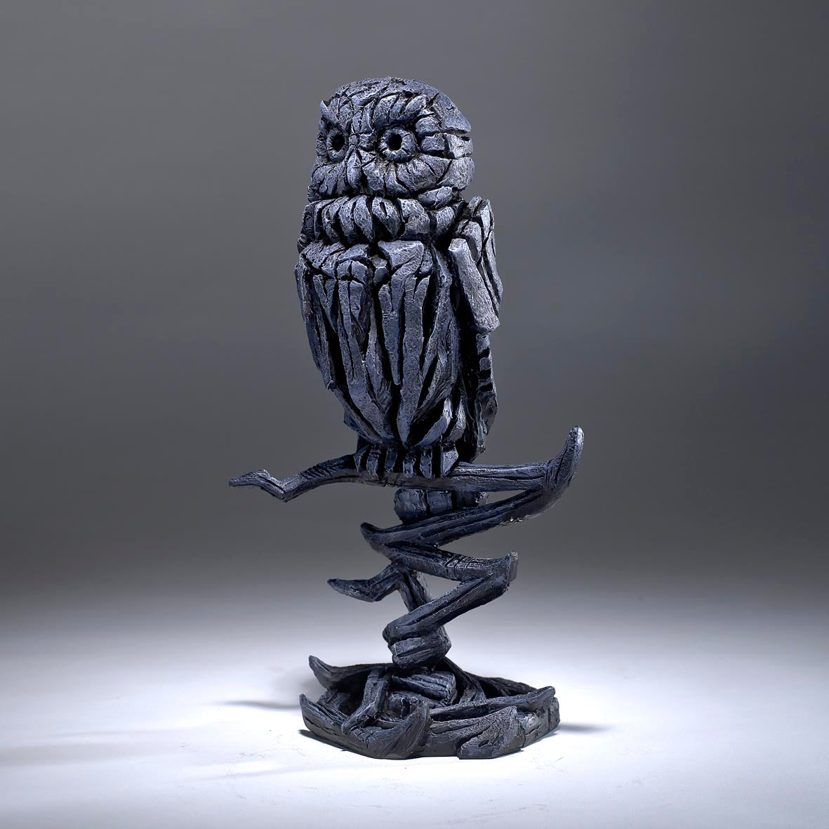 Owl Midnight Blue by Edge Sculpture