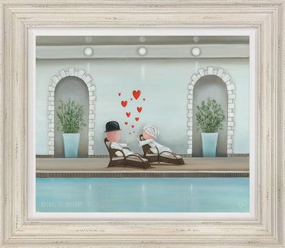 Relax You Deserve It limited edition print by Michael Abrams