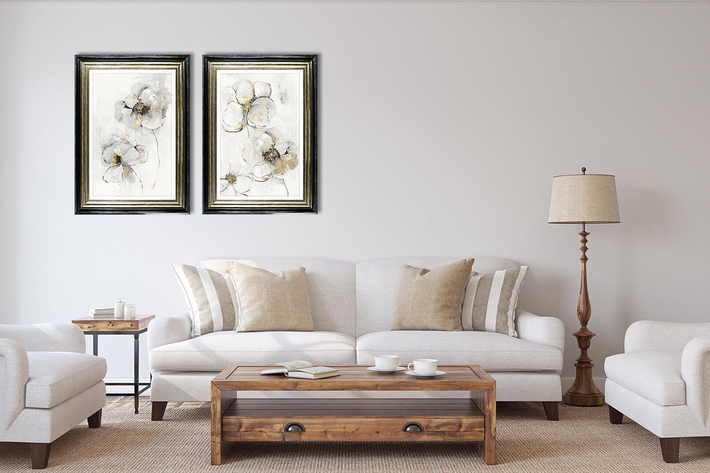 Silver Finesse I framed print by Asia Jensen