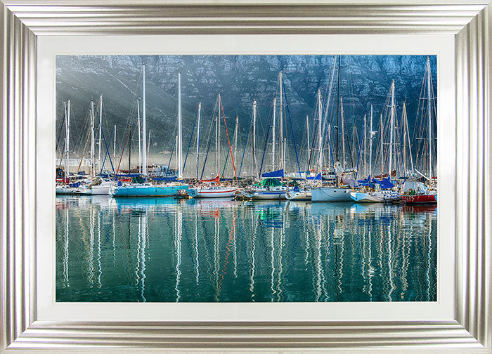 Silver Harbour framed print by Richard Silver