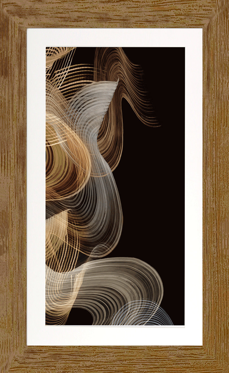 Smokey Lines framed print by PI Studio