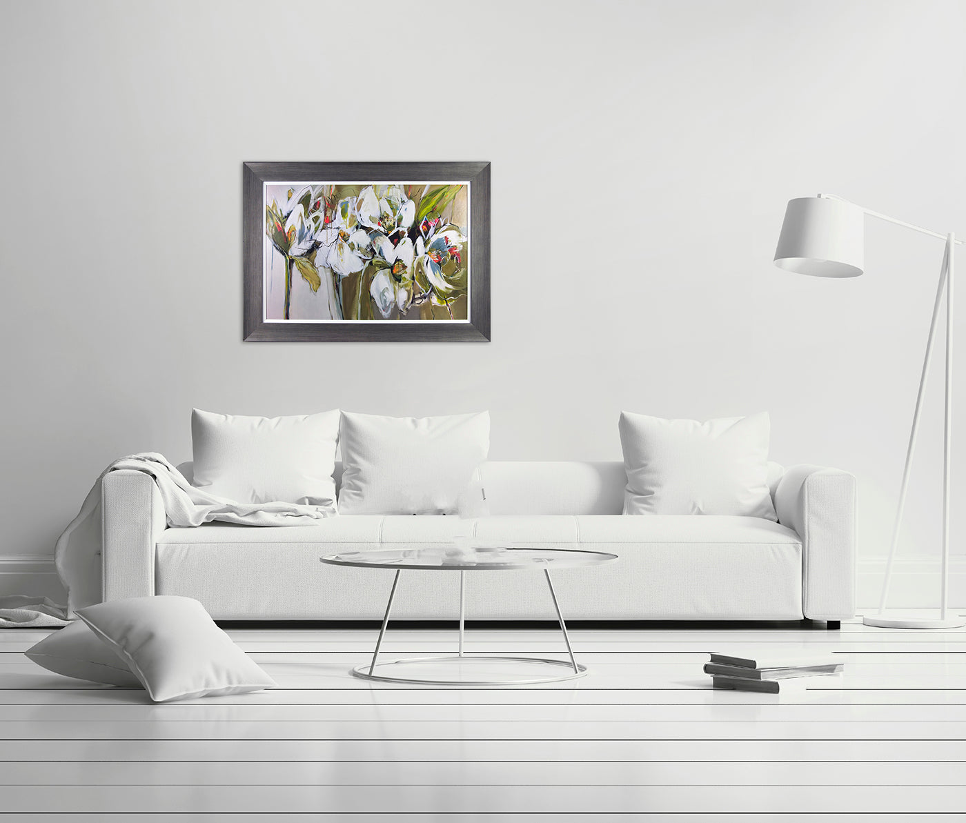 Spring Blooms framed print by Angela Maritz