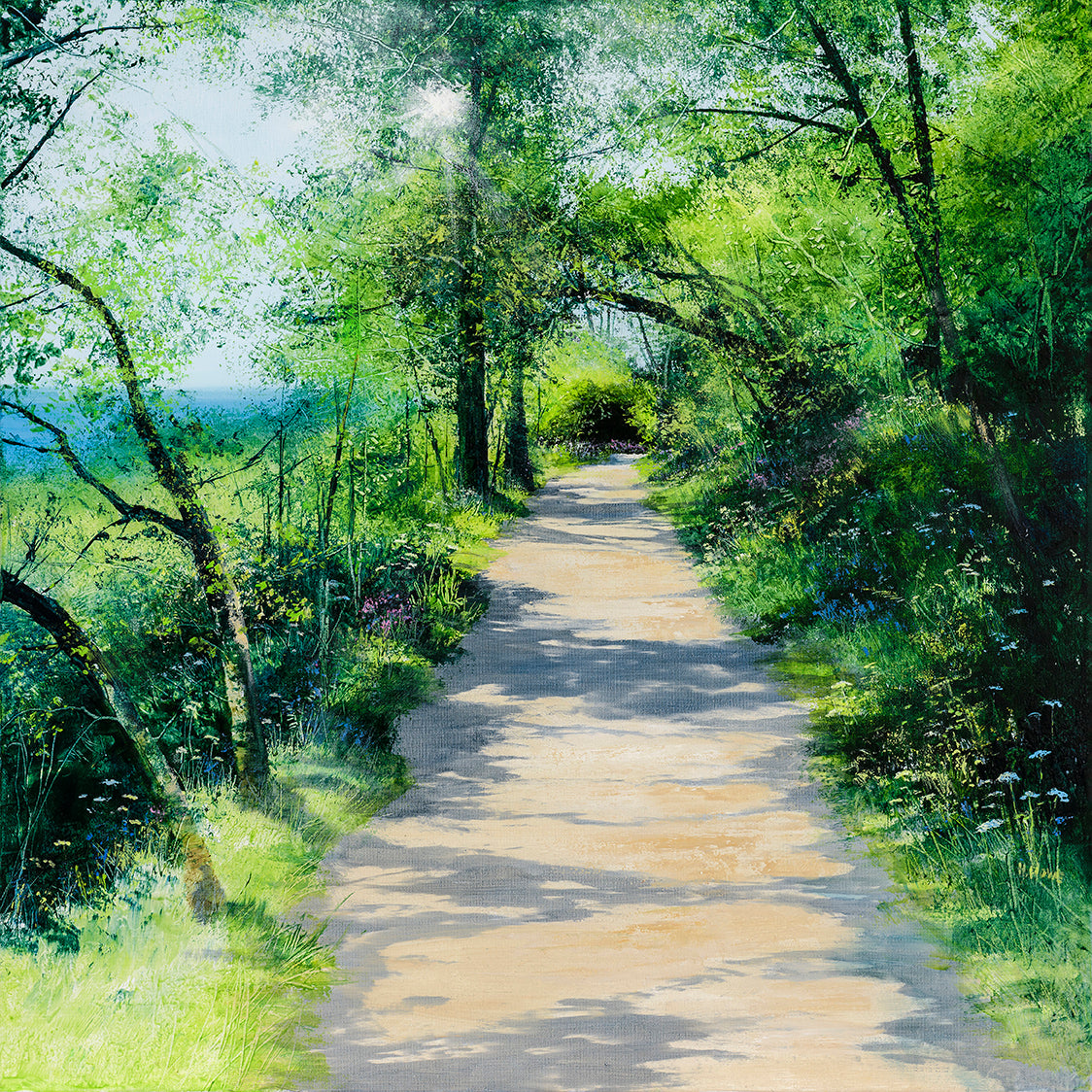 Spring Shadows limited edition print by Heather Howe