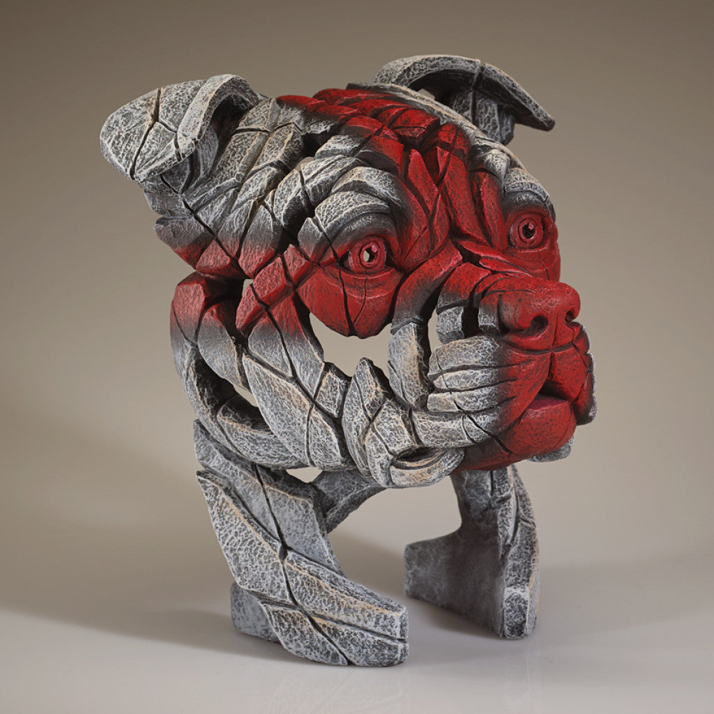 Staffordshire Bull Terrier Bust - St George LE 100 from Edge Sculpture