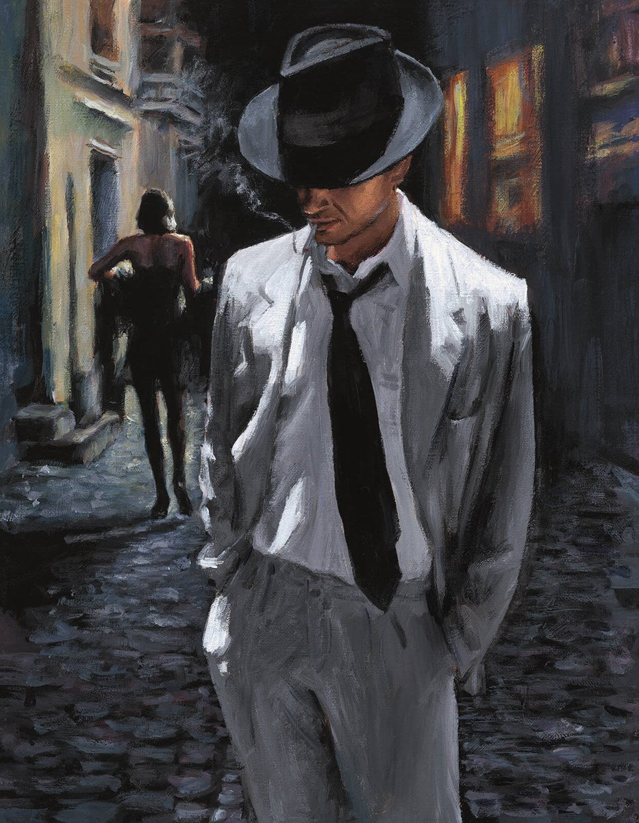 The Alley, Buenos Aires limited edition print by Fabian Perez
