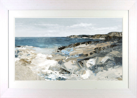 The Shore II framed print by Luna Mavis