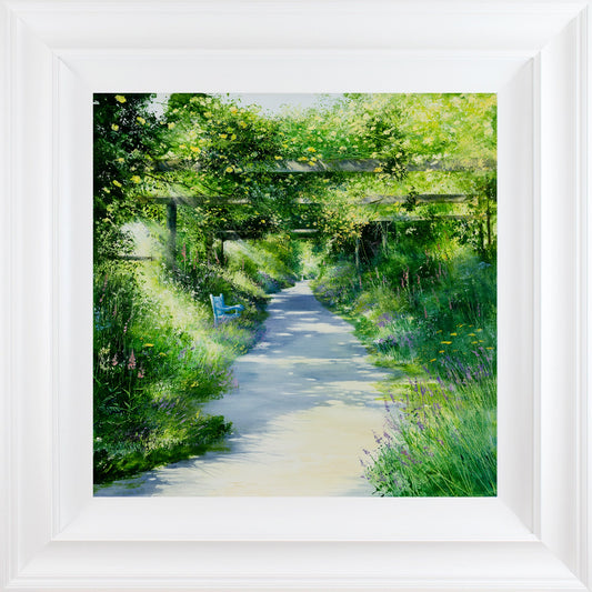 The Rose Walk limited edition print by Heather Howe