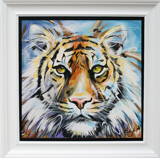 Tiger limited edition print by Susan B Leigh