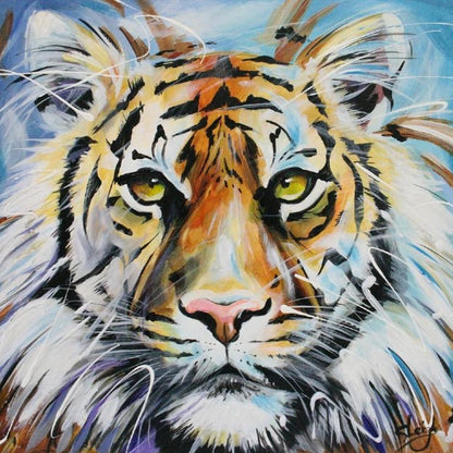 Tiger limited edition print by Susan B Leigh