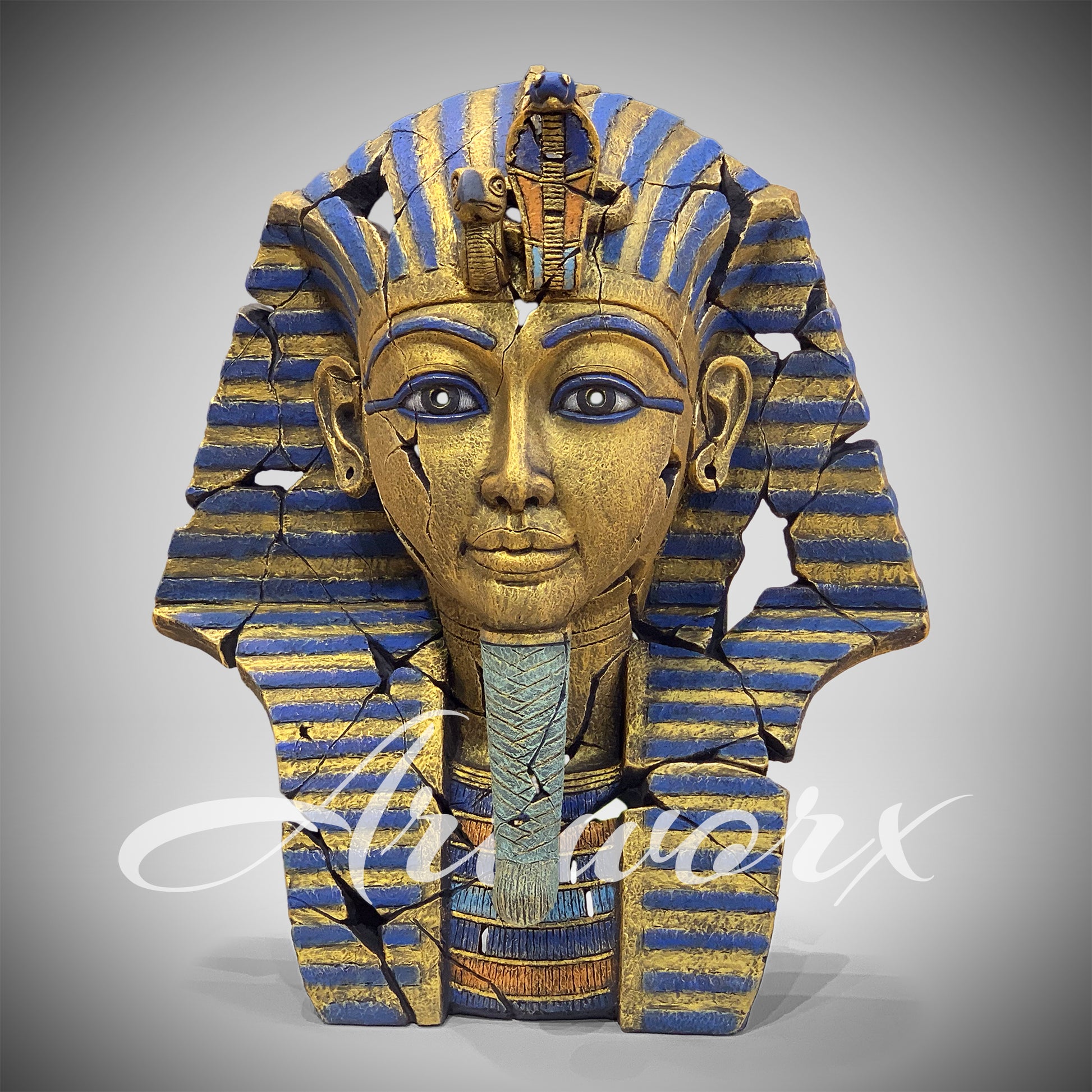 Tutankhamun from Edge Sculpture by Matt Buckley