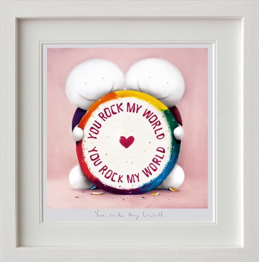 You Rock My World limited edition framed print by Doug Hyde