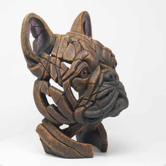 French Bulldog Bust - Brindle from Edge Sculpture by Matt Buckley