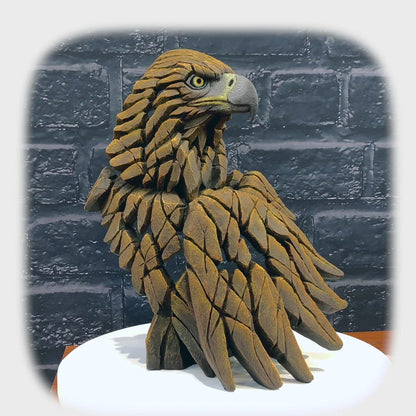 Golden Eagle Bust from Edge Sculpture by Matt Buckley