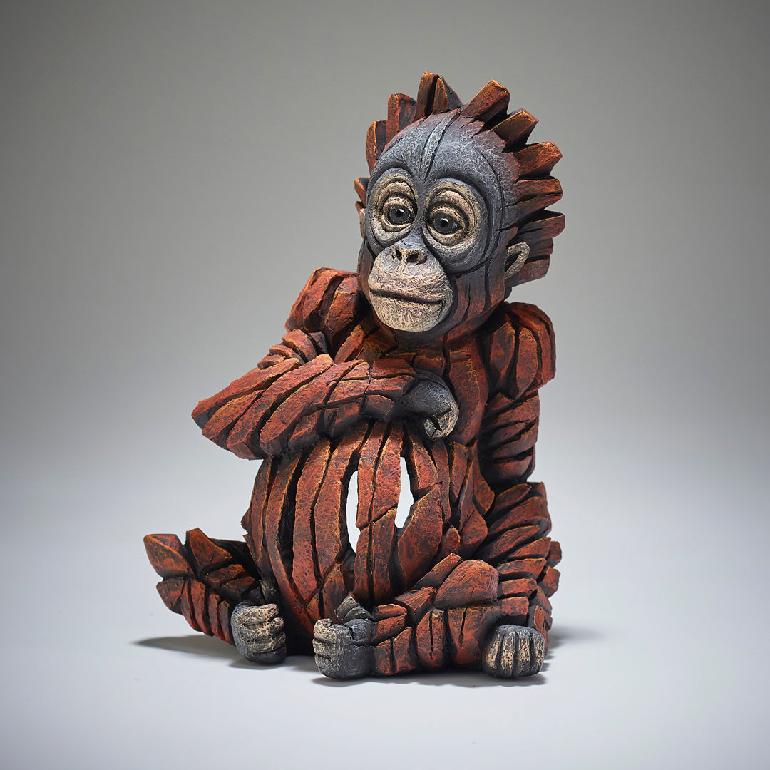 Baby Orangutan by Edge Sculpture from Matt Buckley