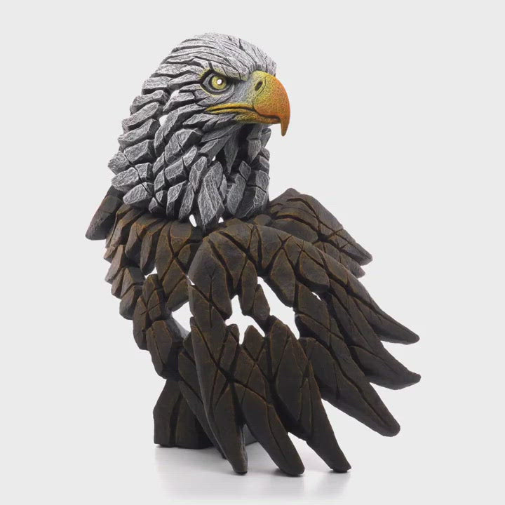 Bald Eagle Bust from Edge Sculpture by Matt Buckley
